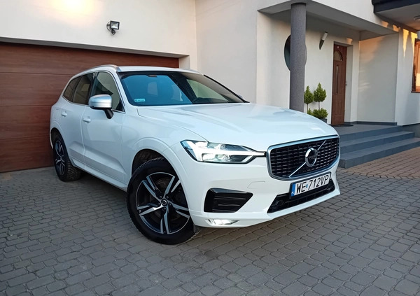 Volvo XC 60 cena 139900 przebieg: 98000, rok produkcji 2019 z Warszawa małe 781